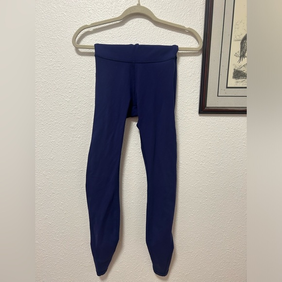 lululemon athletica Pants - Navy Blue Lululemon criss cross leggings size 4
